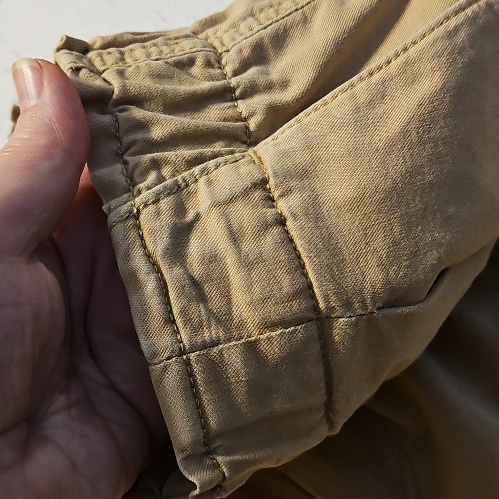 LOFT High Waist Tan Women's Shorts - Picture 9 of 14